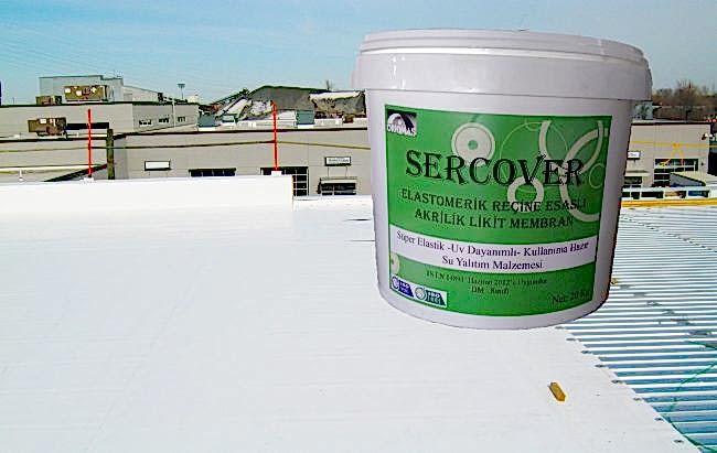 SERCOVER  ELASTOMERİK REÇİNE ESASLI LİKİT MEMBRAN