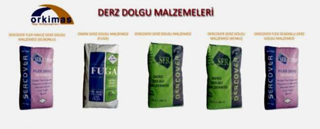 Derz Dolgu Malzemeleri